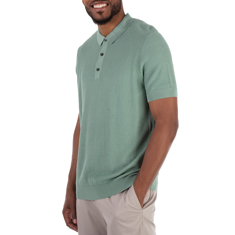 Knitted Short Sleeve Polo Shirt