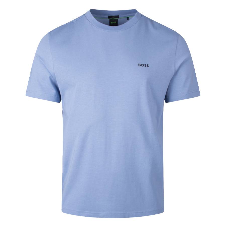 Hugo Boss Logo Detail Stretch-Cotton T-Shirt, Size Medium 50506373