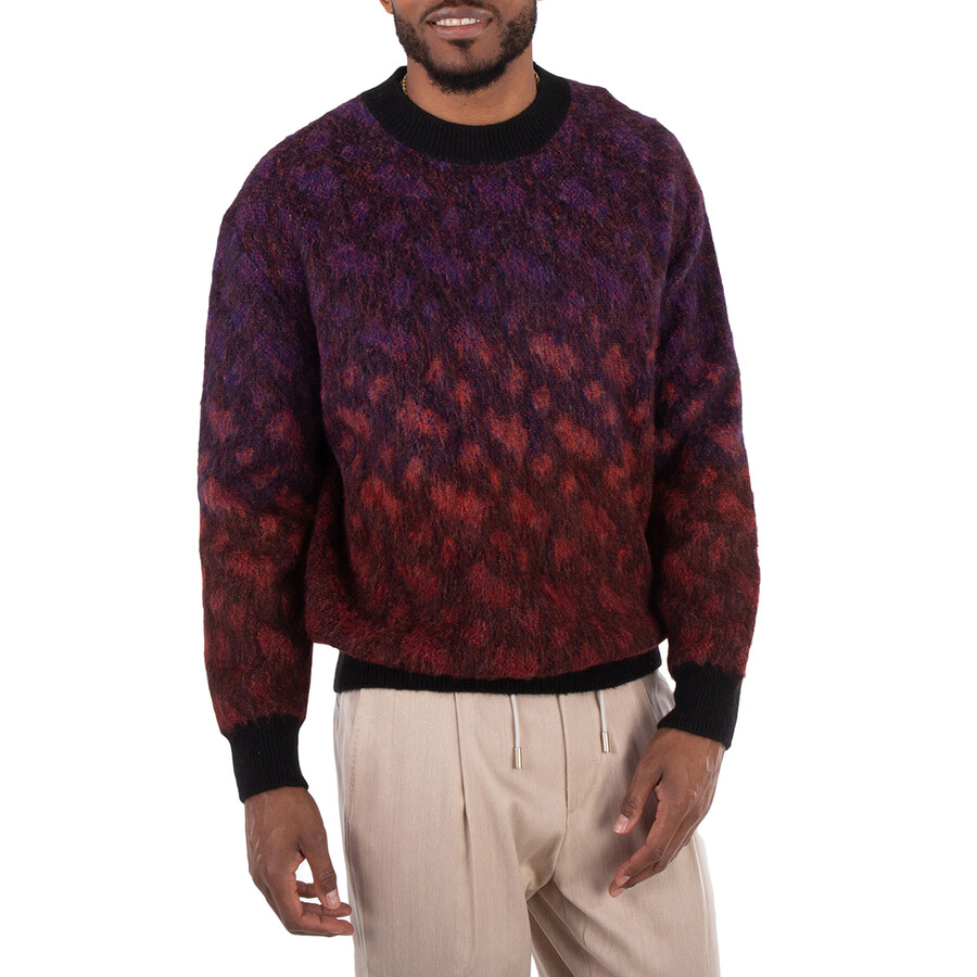 Long Sleeve Wool Sweater, Size X-Large