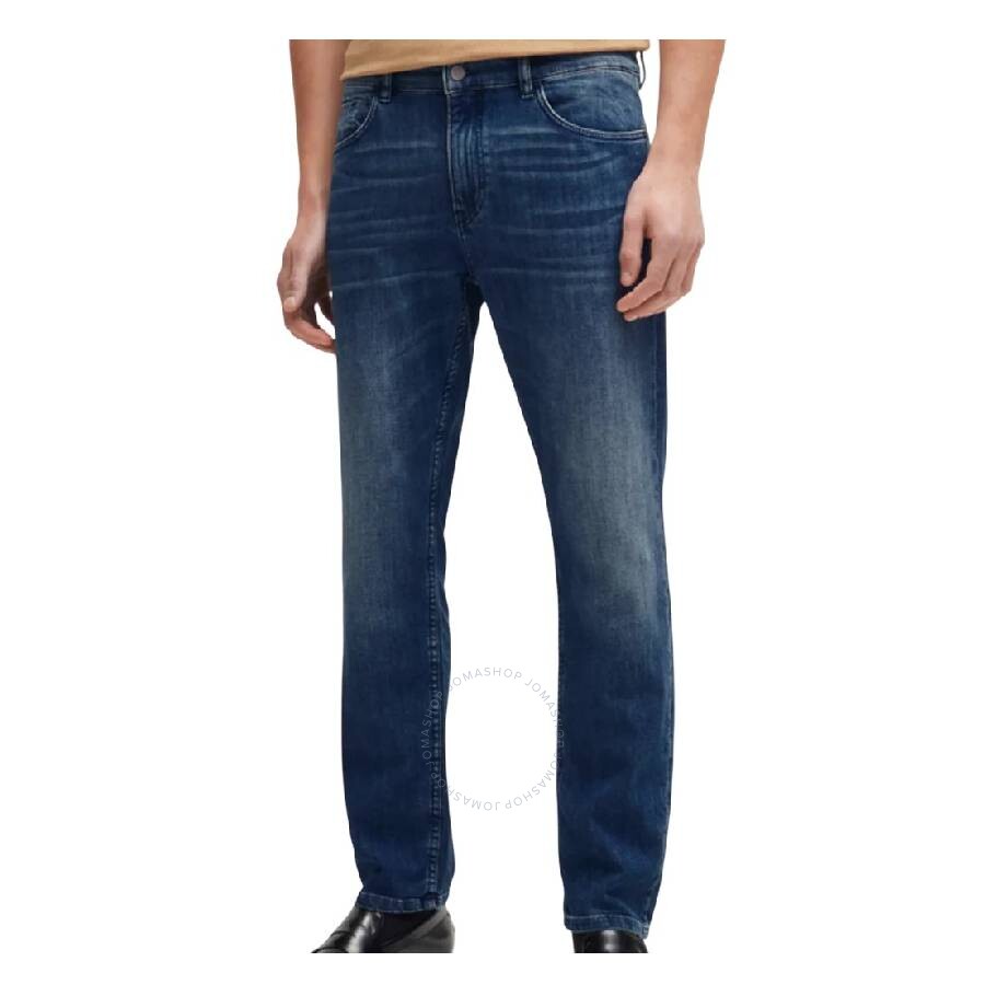 Hugo Boss Regular-fit Jeans In Blue Comfort-stretch Denim In Blue