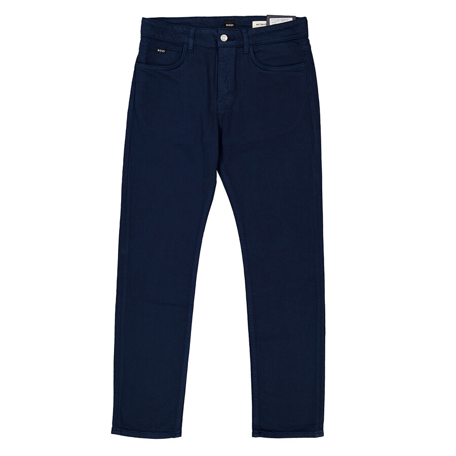 Long Slim-Fit Denim Jeans