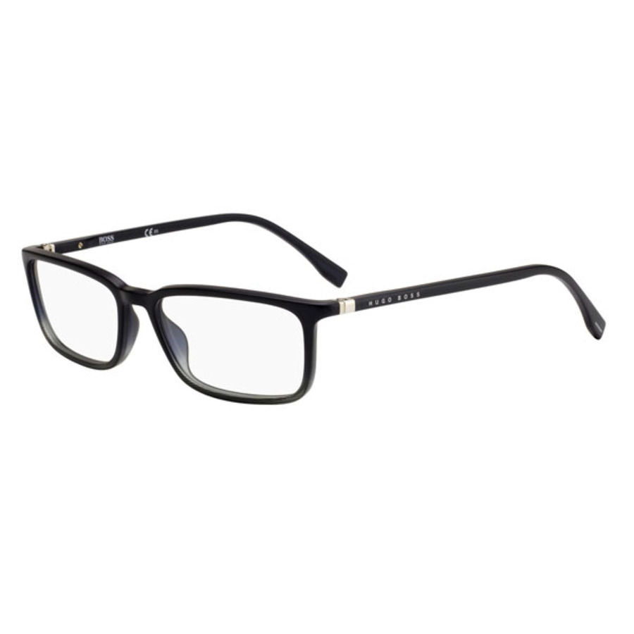 Hugo Boss Men's Blue Rectangular Eyeglass Frames BOSS0963026O55 ...