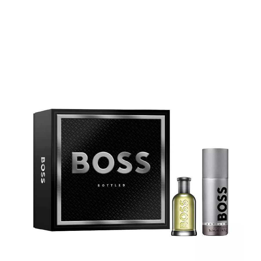 Hugo Boss Men's Boss Bottled Gift Set Fragrances 3616305439437
