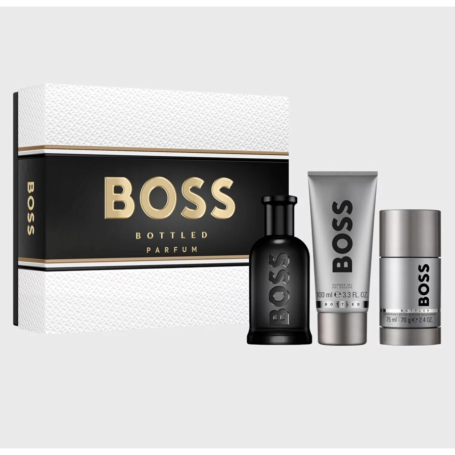 Hugo Boss Men's Boss Bottled Parfum Gift Set Fragrances 3616305265180
