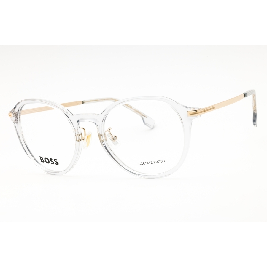 Hugo Boss Men's Gold Tone Round Eyeglass Frames BOSS1615F 716736866000 ...
