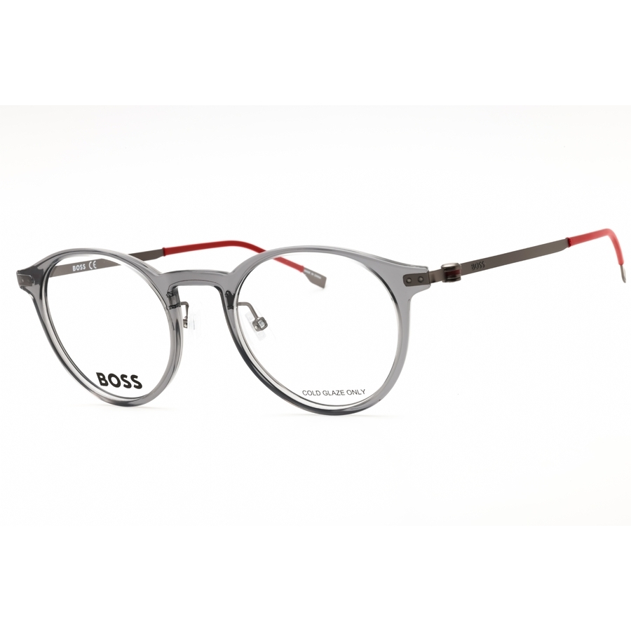 Hugo Boss Men's Grey Round Eyeglass Frames BOSS1350F 716736419336 ...
