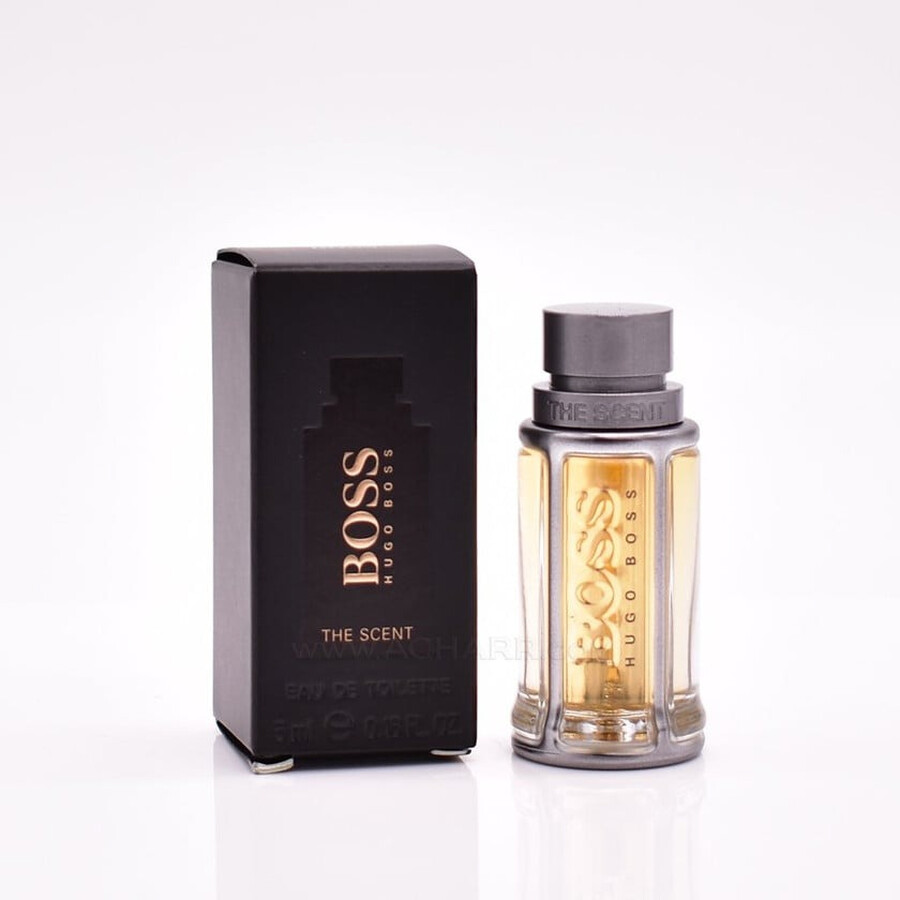 Hugo Boss Men's The Scent Edt 0.17 oz Fragrances 3616305040725