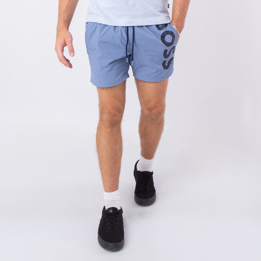 Octopus Logo-Print Swim Shorts