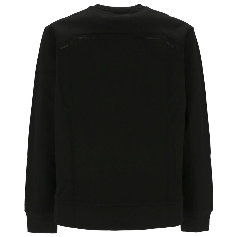 Hugo Boss Men's Dankobi Long Sleeve Embossed Logo Sweatshirt In Black