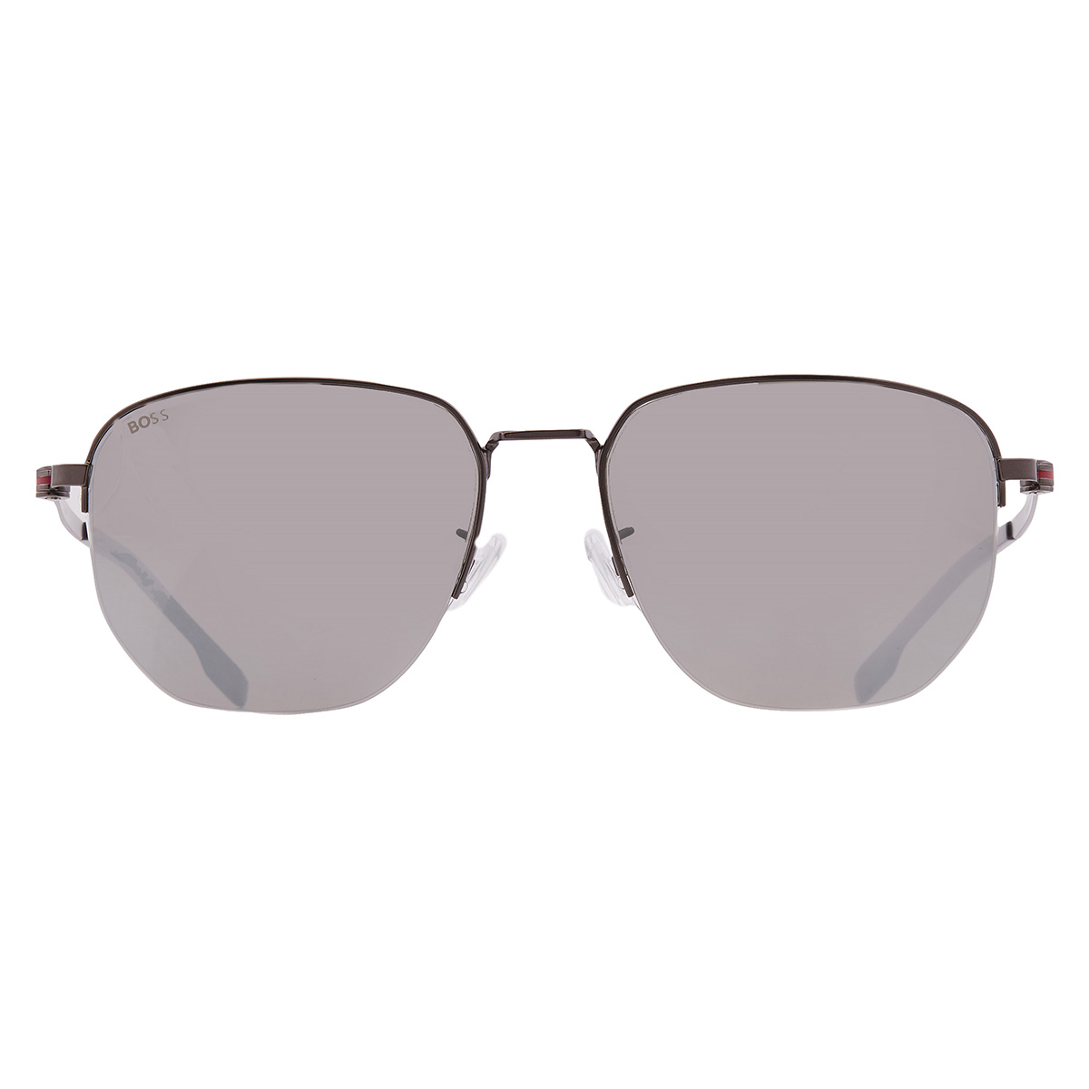 Hugo Boss Silver Mirror Sport Men's Sunglasses BOSS 1538/F/SK 0R80