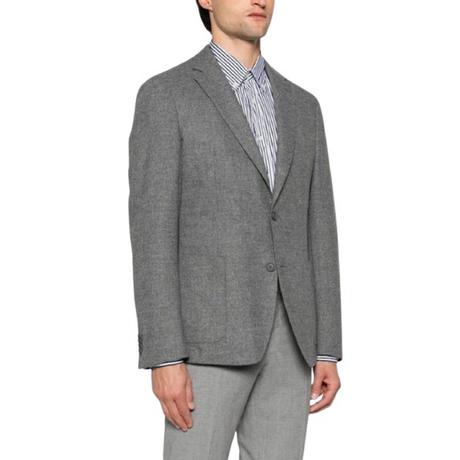 Single Breasted Flannel Blazer