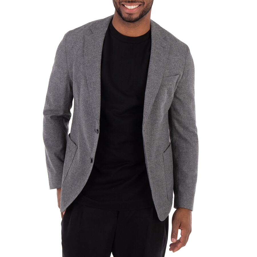 Single-Breasted Slim-Fit Jacket