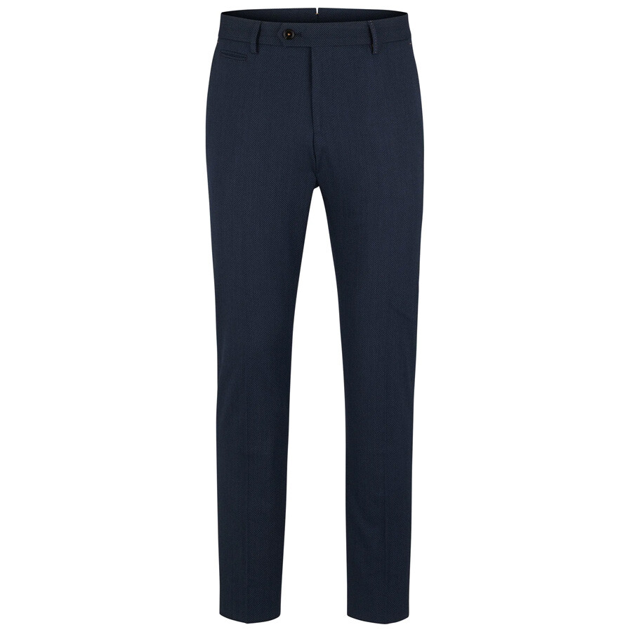 Slim-Fit Wool-Blend Trousers