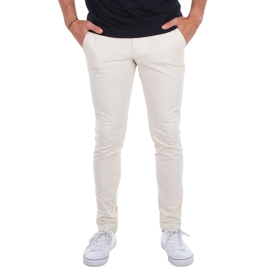 Stretch Cotton Slim-Fit Trousers