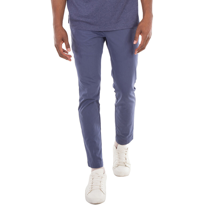 Stretch Cotton Slim-Fit Trousers