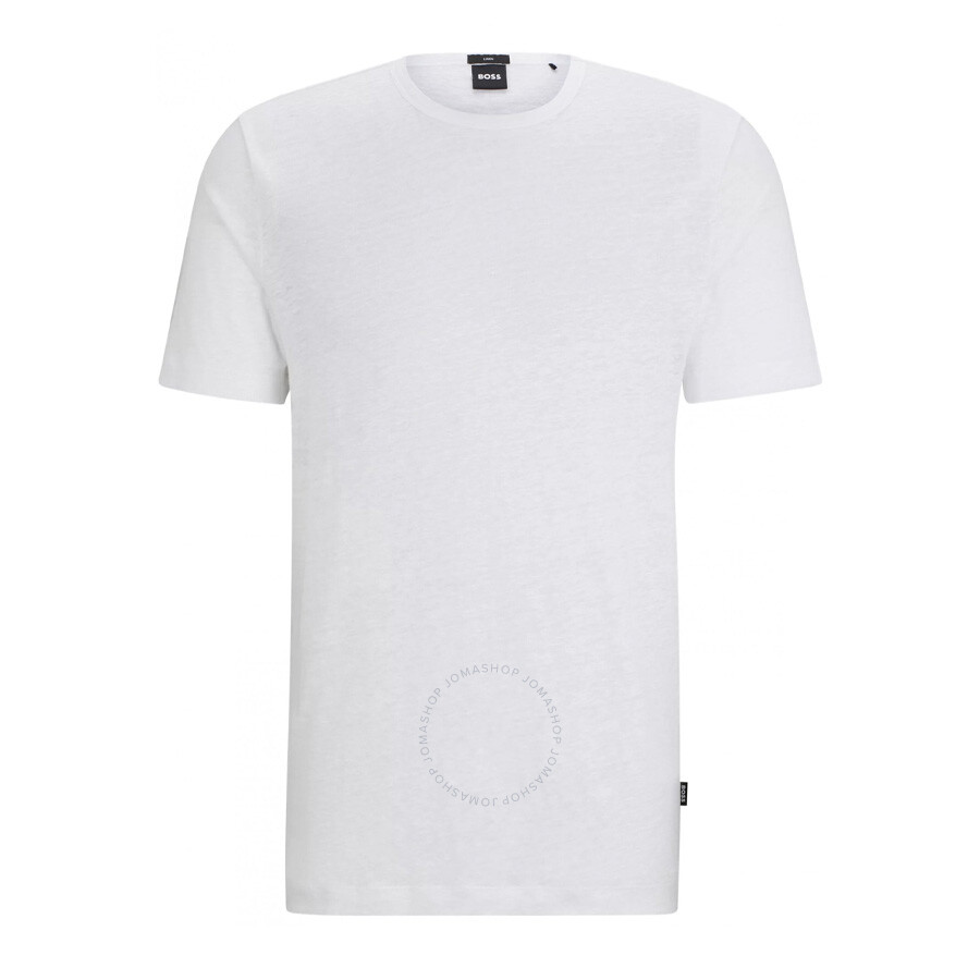 Hugo Boss Tiburt Regular-fit T-shirt In White