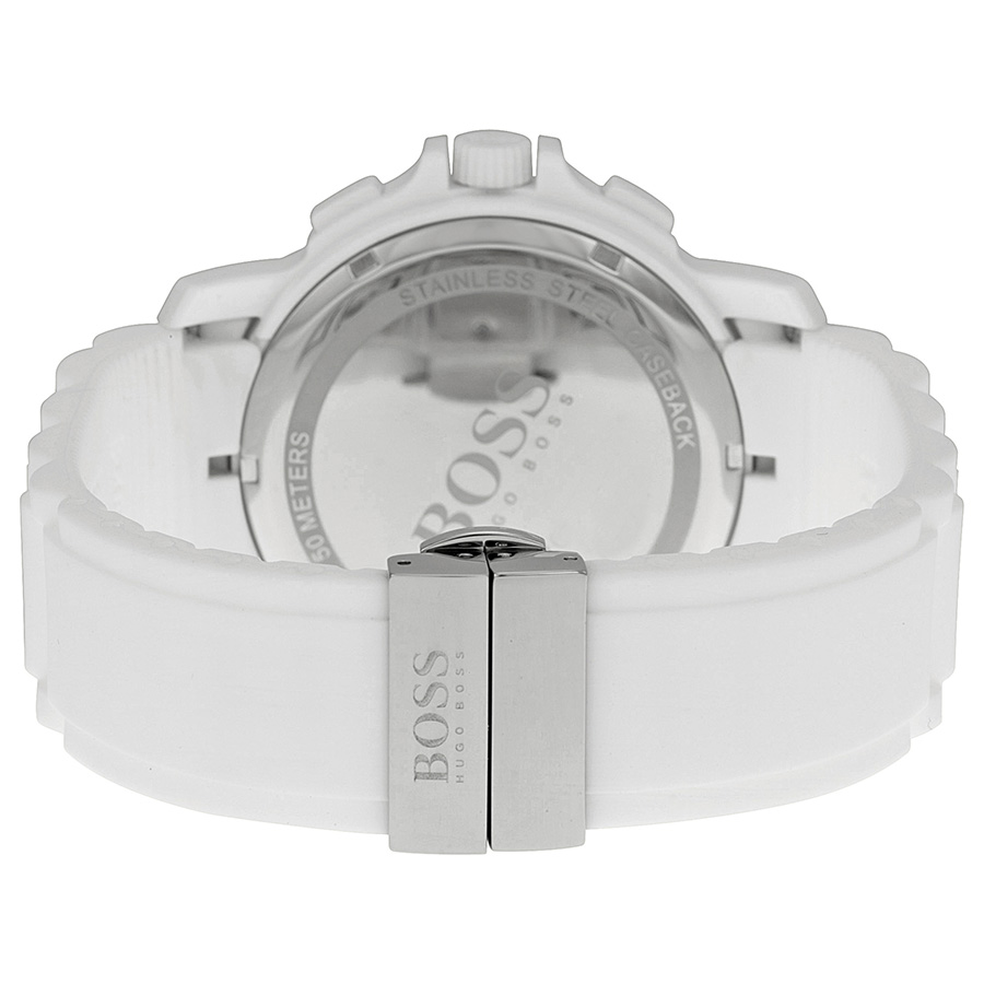 white face hugo boss watch