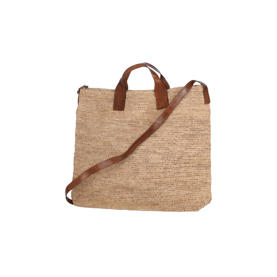 Ibeliv Onja Medium Double Handle Bag In Brown