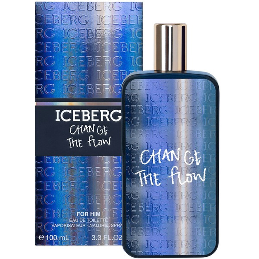 Iceberg Men's Change The Flow Edt Spray 3.4 oz Fragrances 8057714450562