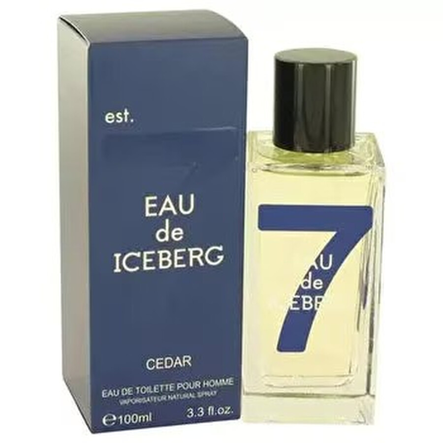 Iceberg Men's Eau De  Cedar Edt Spray 3.4 oz (tester) Fragrances 8057714450142