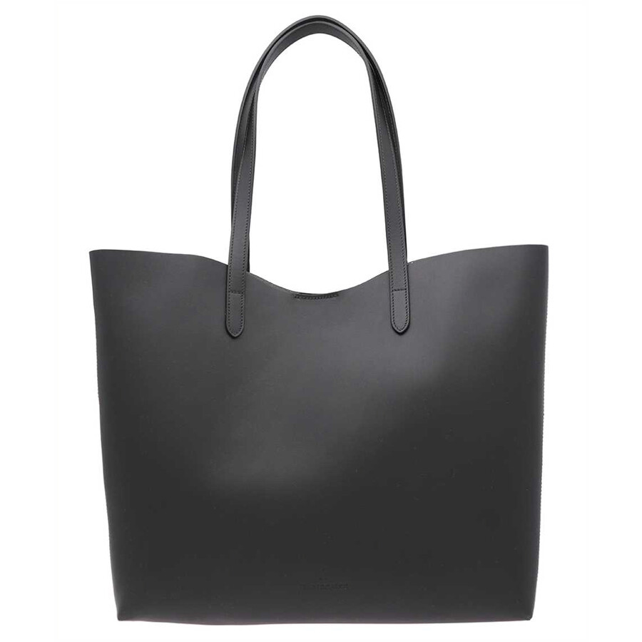 Il Bisonte Leather Tote In Black