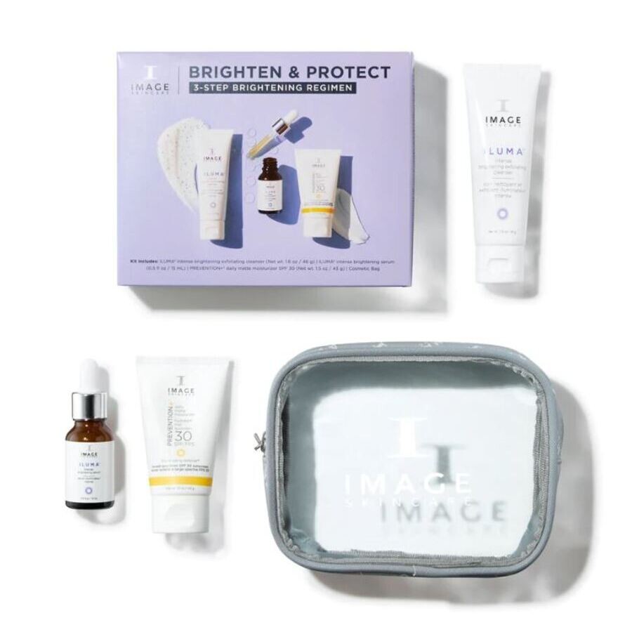 Image Skincare Brighten & Protect Kit 3 - Step Brightening Regime Skin Care 819984017528