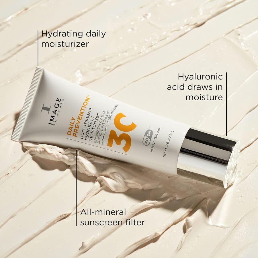 Image Skincare Daily Prevention Pure Mineral Hydrating Moisturizer Spf 30 2.6 oz (tester) Skin Care In Multi
