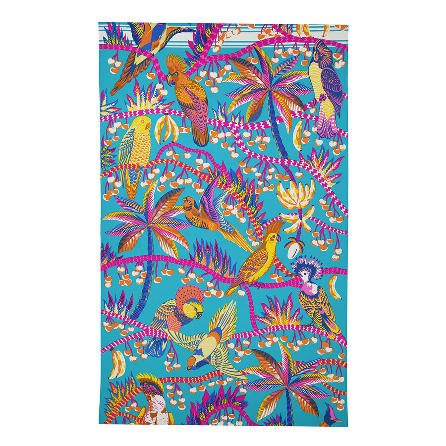 Inoui Editions Cerise 100 Turquoise Stole In Multi