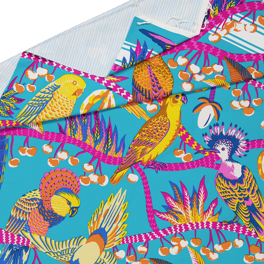 Inoui Editions Cerise 100 Turquoise Stole In Multi