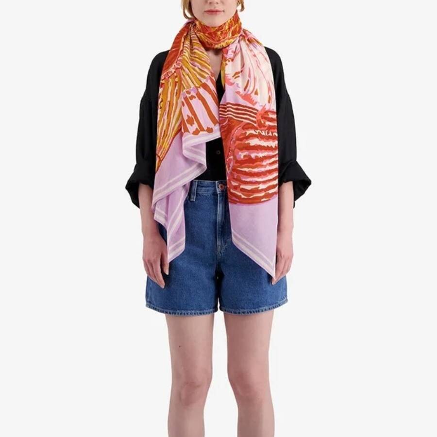 Inoui Editions Galapagos Scarf 100 In Purple