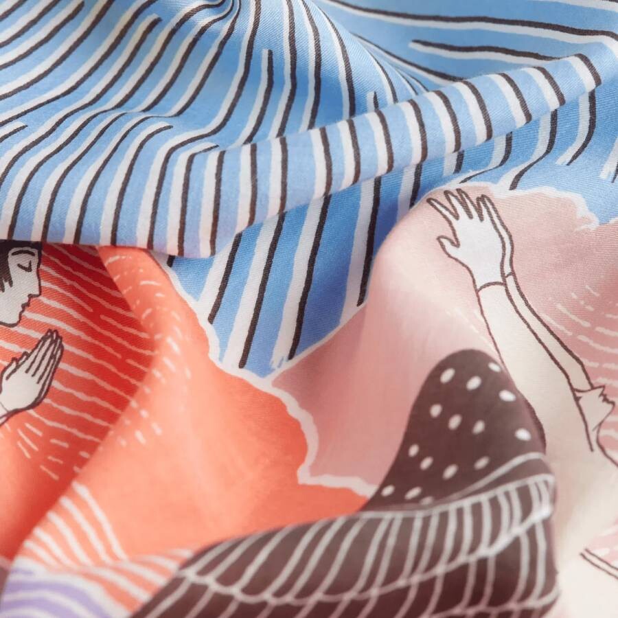 Inouitoosh Inoui Editions Square 100 Yoga Scarf