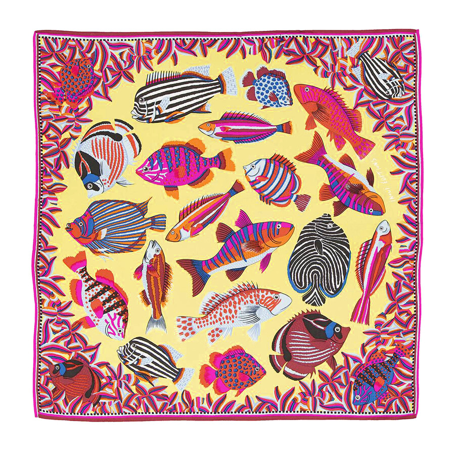 Inoui Editions Square 65  Tu Oblongs Scarf In Multi