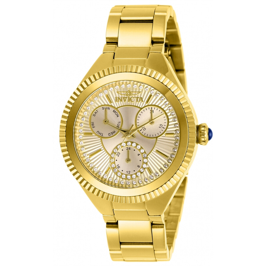 Invicta Angel Gold Dial Ladies Watch 28345