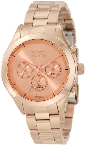 Invicta Angel Multi-Function Rose Dial Rose Gold-plated  display picture 1