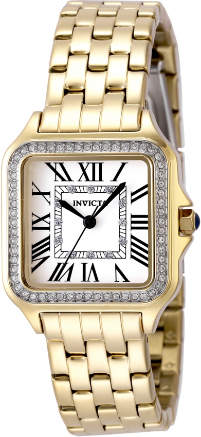 Invicta Angel Quartz Crystal Silver Dial Ladies Watch 48995  display picture 1