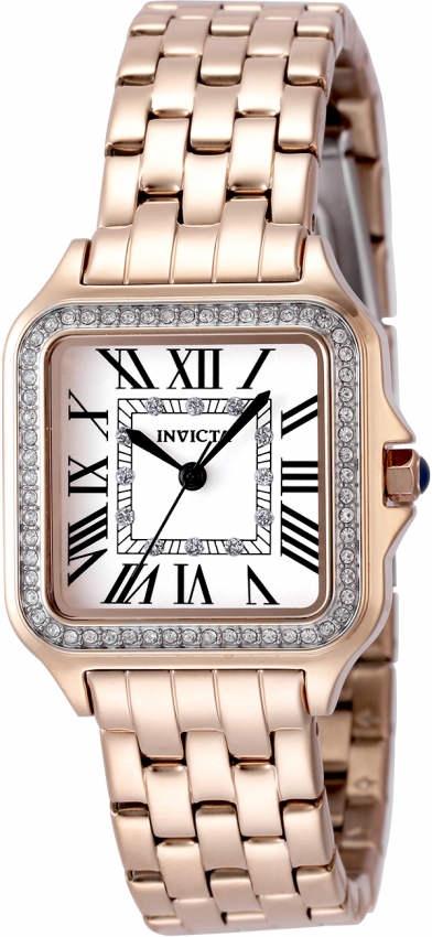 Invicta Angel Quartz Crystal Silver Dial Ladies Watch 48997  display picture 1