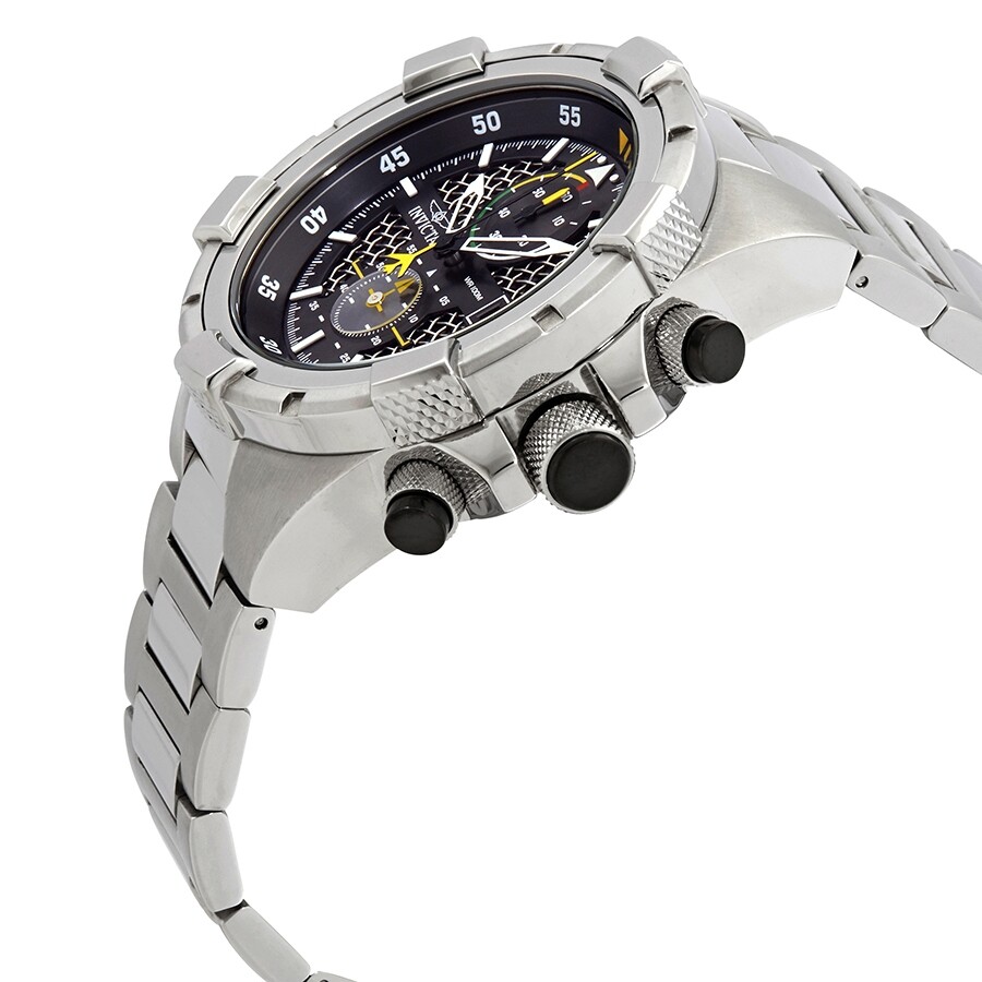 Invicta Aviator Chronograph Black Dial Men's Watch 28108 Aviator Invicta Watches