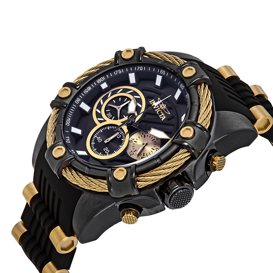 Invicta Bolt Chronograph Black Dial Men's Watch 28017 Bolt Invicta
