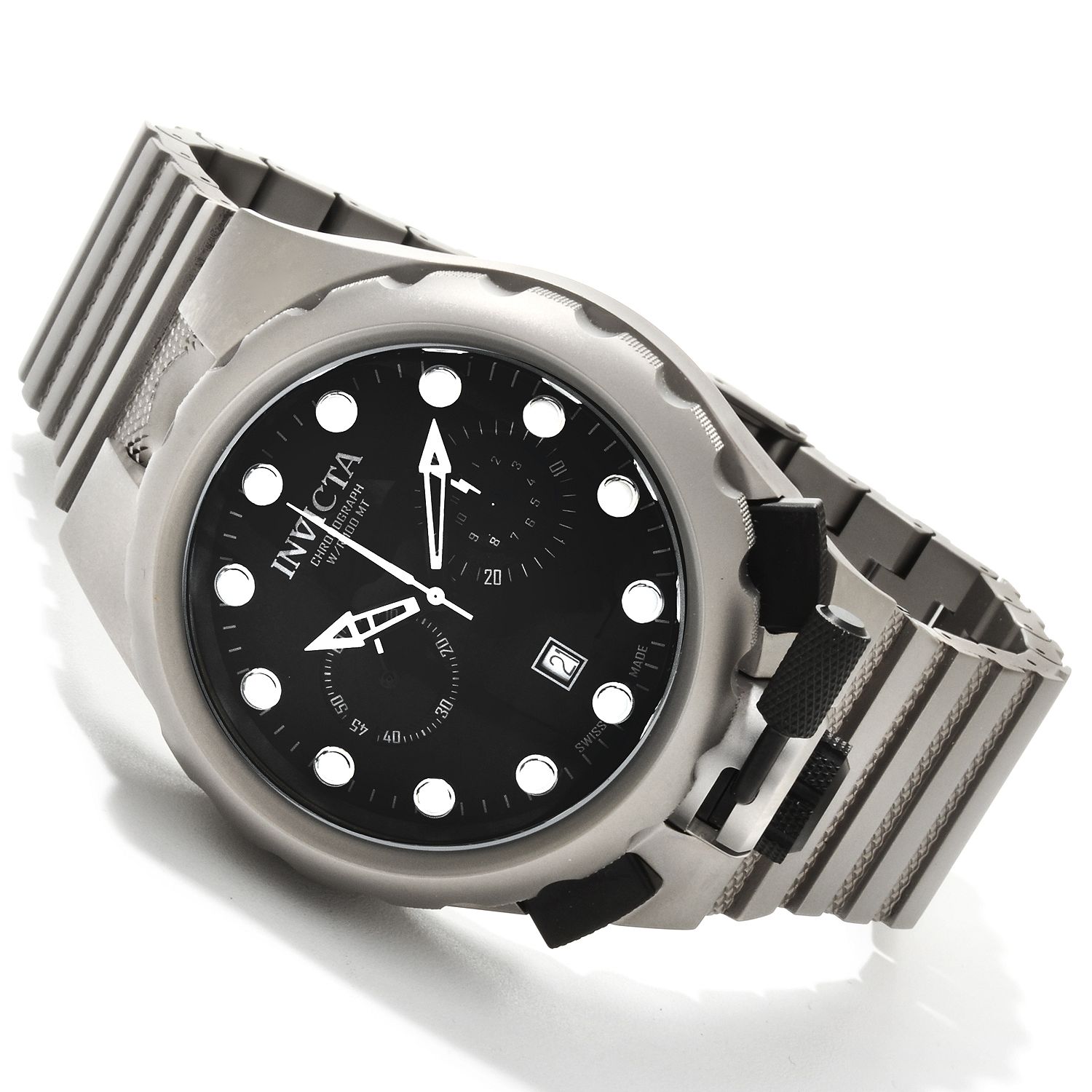 Invicta Coalition Force Titanium Chronograph Men's Watch 1890 0843836018906 - Watches, Force 