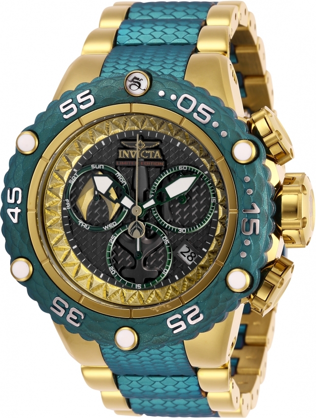 Invicta DC Comics Aquaman Chronograph Black Dial Men's Watch 26782