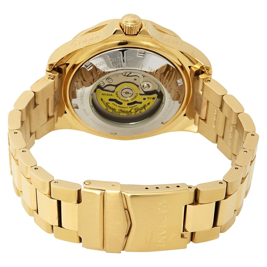 invicta diver gold