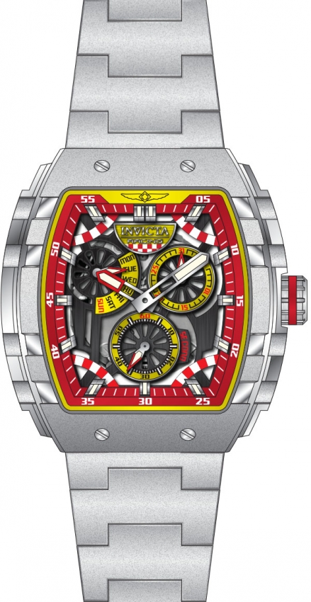 Invicta Invicta Racing Yellow and Red and Black Dial Men's Watch