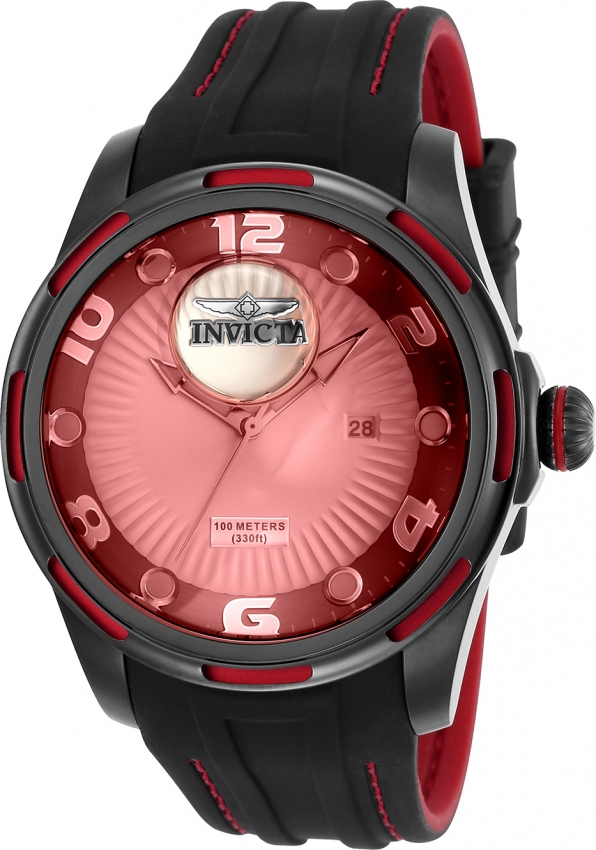 Invicta Lupah Red Dial Men's Watch 