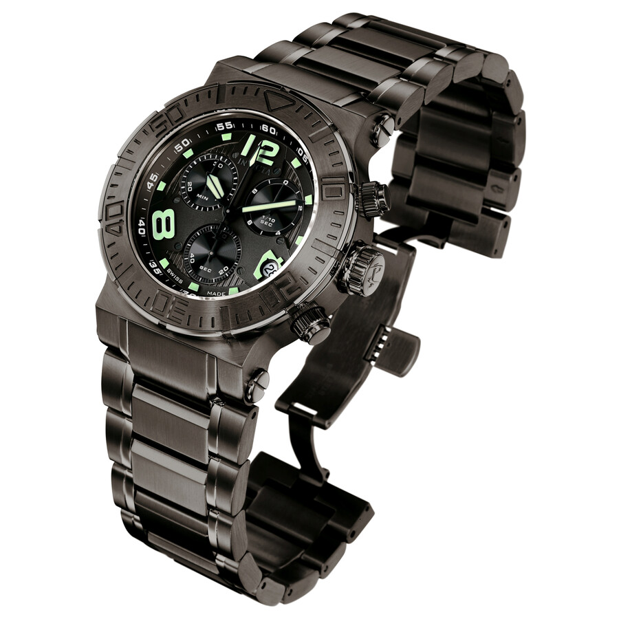 Invicta Men's Reserve Collection Chronograph Gunmetal Ion-Plated