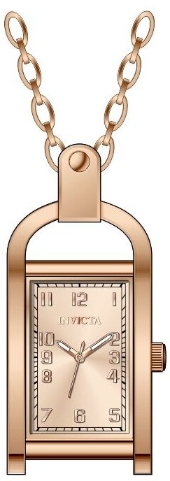 Invicta Mini Angel Quartz Rose Gold Dial Ladies Watch 49936 