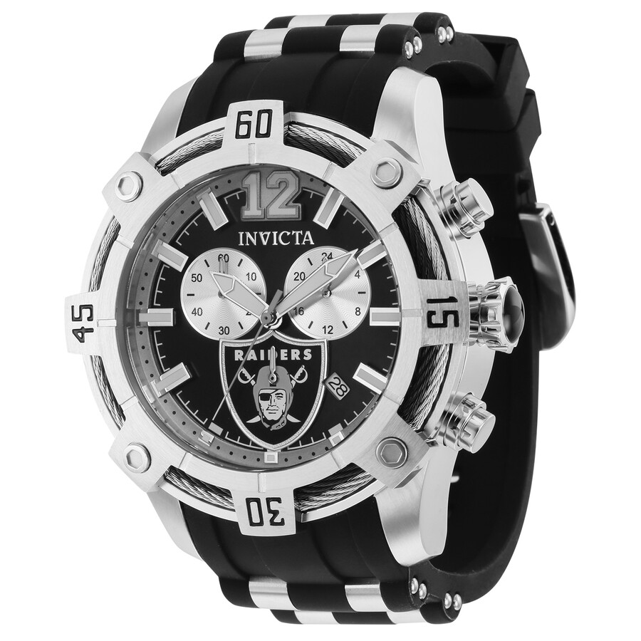 Invicta NFL Las Vegas Raiders Chronograph Quartz Men's Watch 35810