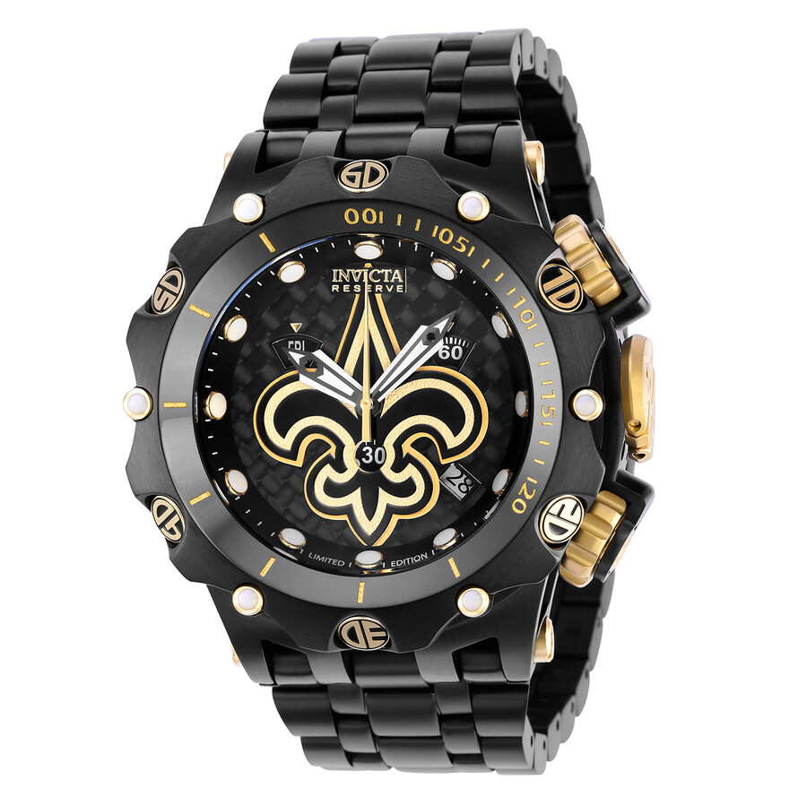 Invicta NFL New Orleans Saints Chronograph Quartz Men's Watch