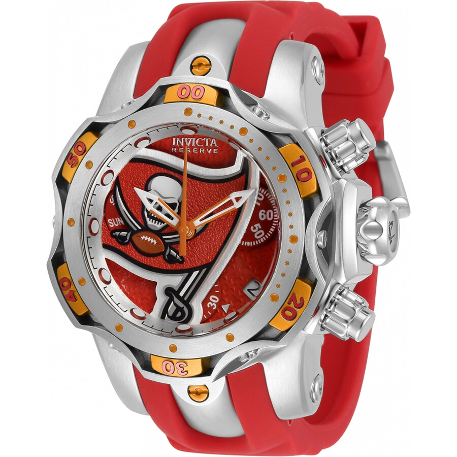 Invicta NFL Tampa Bay Buccaneers Chronograph Quartz Ladies Watch 33113