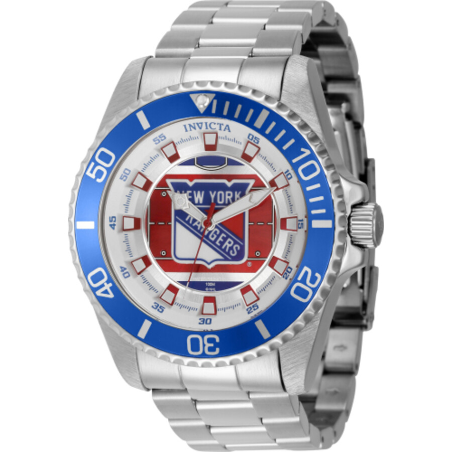 Invicta NHL New York Rangers Quartz Red Dial Men's Watch 42247