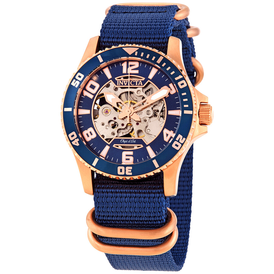 Invicta Objet D Art Automatic Black Dial Men's Watch 27559